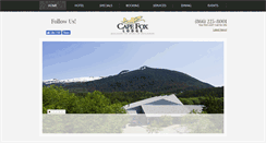 Desktop Screenshot of capefoxlodge.com
